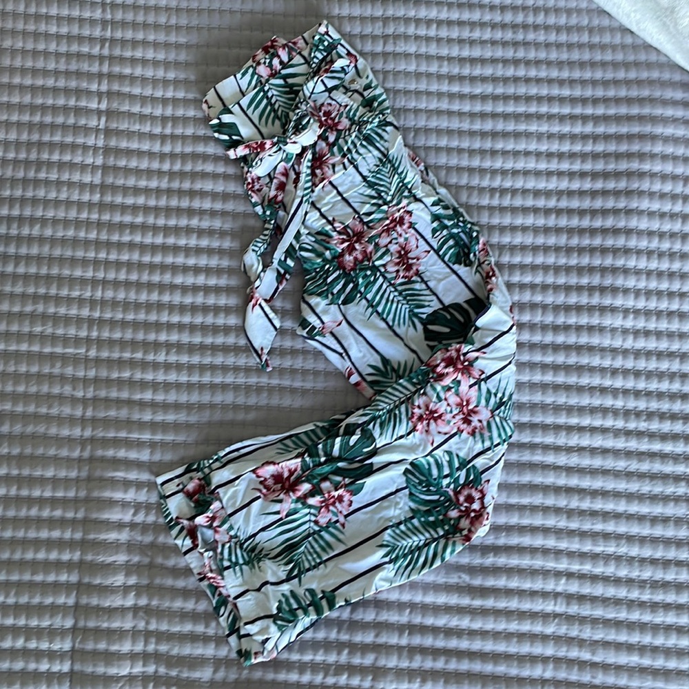Tropical knit straight leg Guess pants